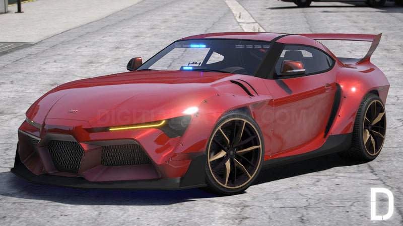 Dinka Jester RR Widebody Police Custom V2 | Tuning | Template