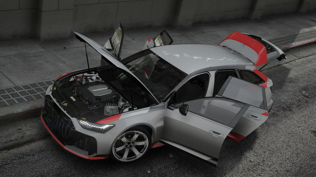 Audi RS6 Avant GT | Debadged | Template