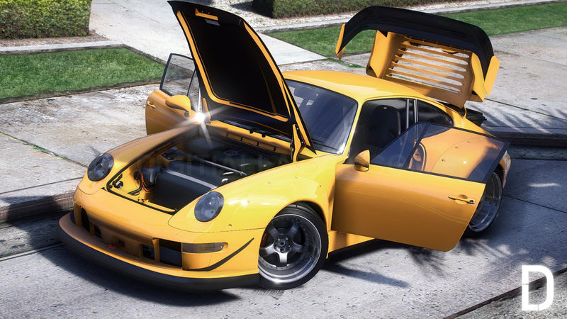 Porsche 911 Carrera S Type 993 RWB 1998 | Sans monogramme