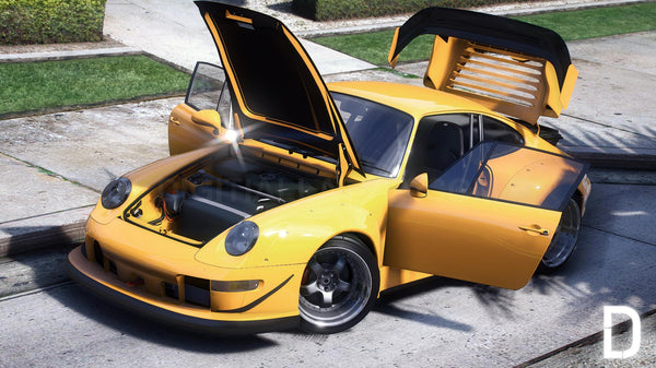 Porsche 911 Carrera S Type 993 RWB 1998 | Debadged