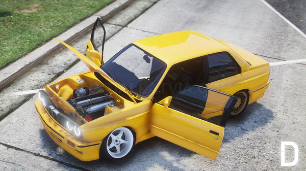 BMW M3 E30 1989 Drift | Debadged