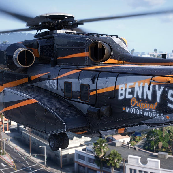 Buckingham DH-7 Iron Mule Bennys Helicopter | Template