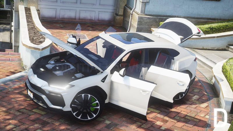 Lamborghini Urus | Embleme entfernt | Tuning | Vorlage