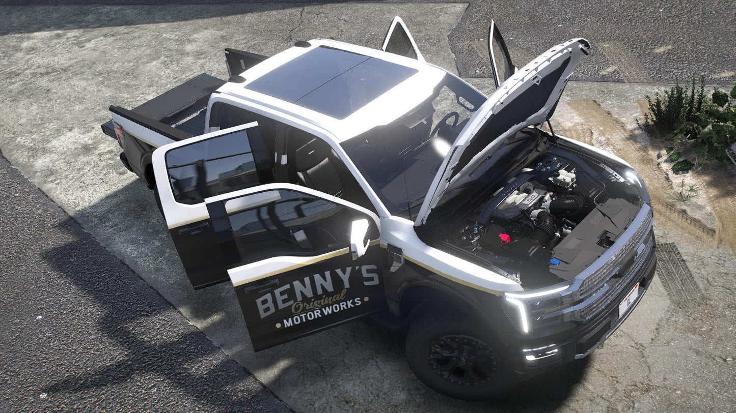 Ford F150 Bennys 2024 | Debadged | Template