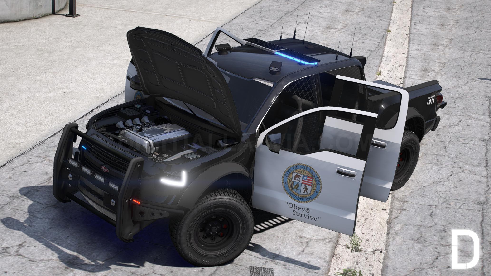 Vapid Caracara 4x4 Police | Template | Tuning