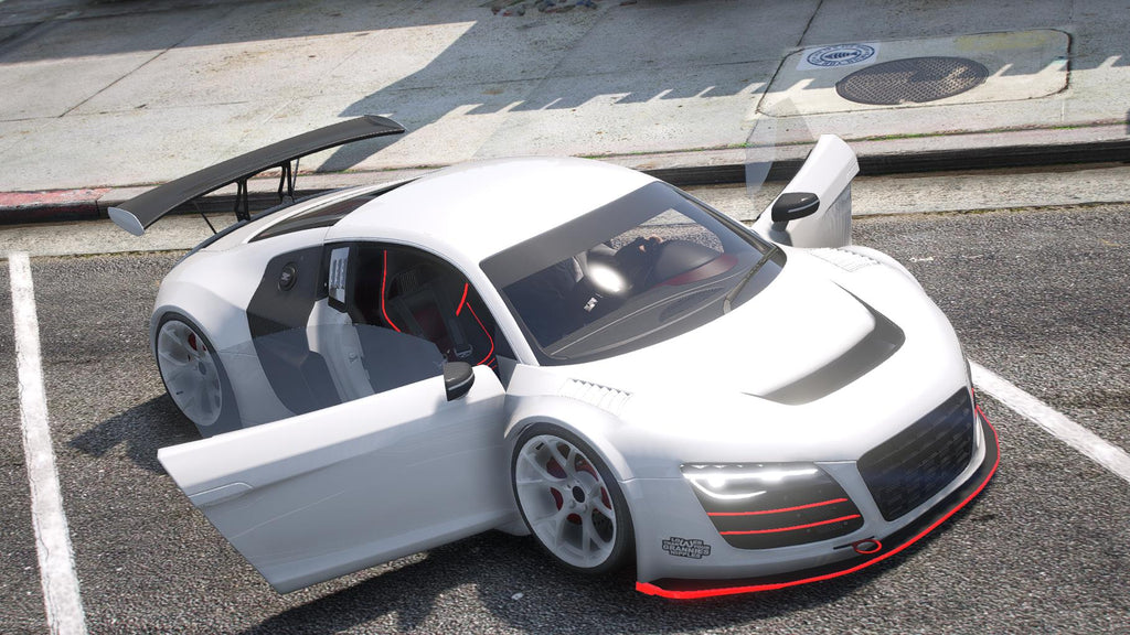 Audi R8 LMS Animated | Debadged