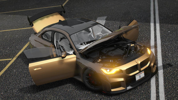 BMW M2 G87 2023 Maxton Design | Ohne Emblem | Vorlage