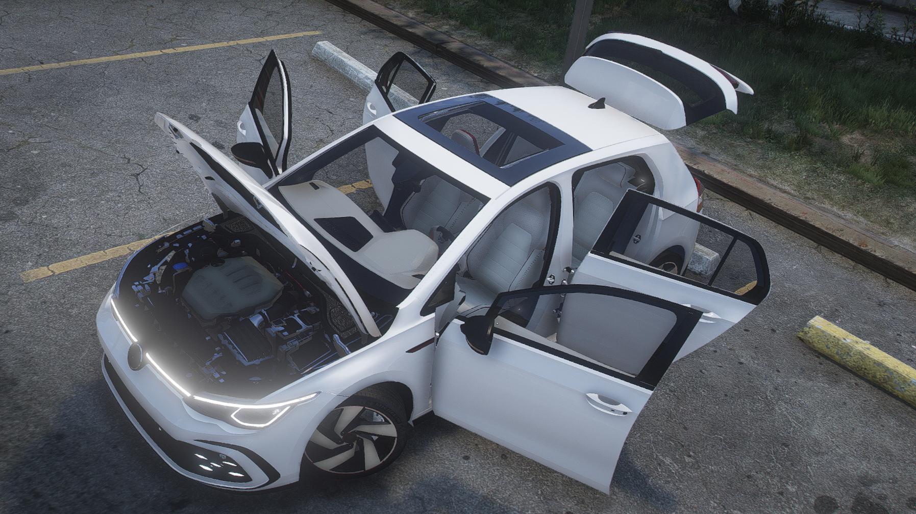 Volkswagen Golf GTI 2.0T S 2023 | Debadged