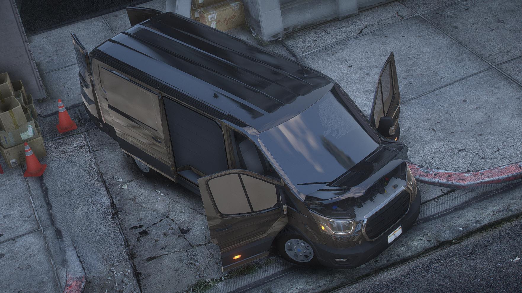 FiveM Ford Transit 2022 | Debadged | Template – DigitalLatvia