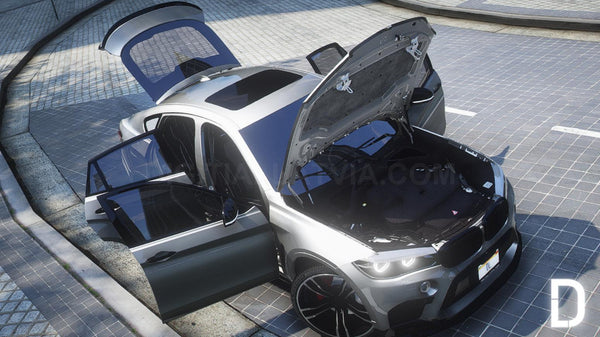 BMW X6M F16 2016 | Debadged