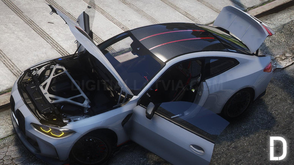 BMW M4 CSL 2023 | Debadged | Template