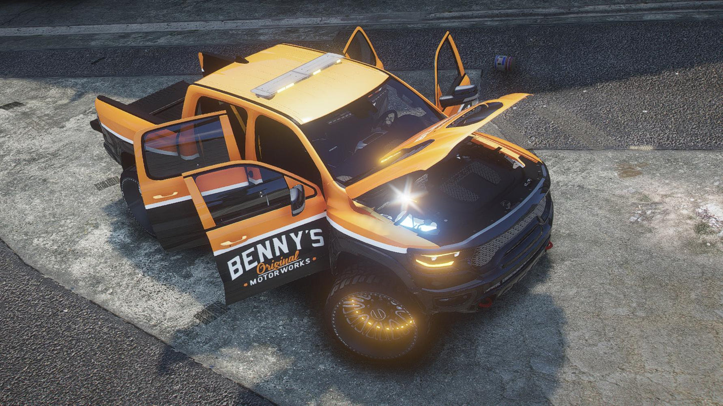 Dodge RAM TRX Lifted Bennys | Debadged | Template