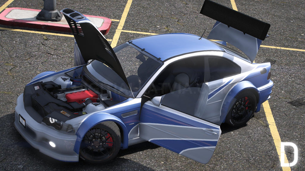 BMW M3 E46 NFS | Debadged | Tuning | Template