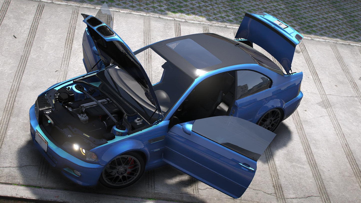 BMW M3 E46 | Debadged | Tuning | Template