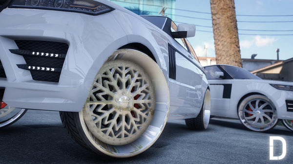 100 Lore Friendly Donk Rims Pack