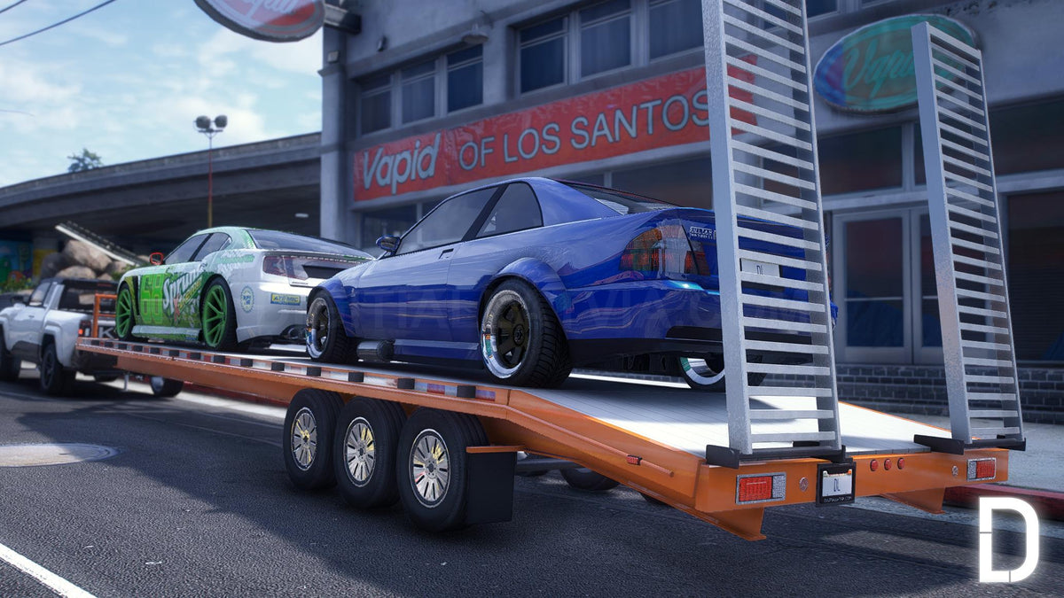Car Trailer Double