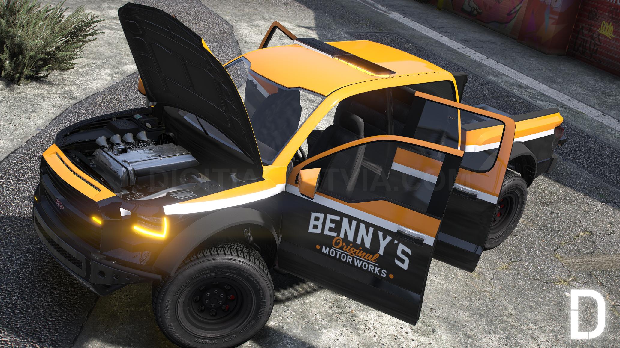 Vapid Caracara 4x4 Bennys | Template | Tuning