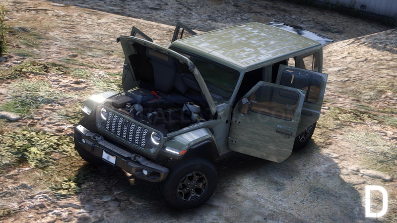 Jeep Wrangler Rubicon 2024 | Debadged