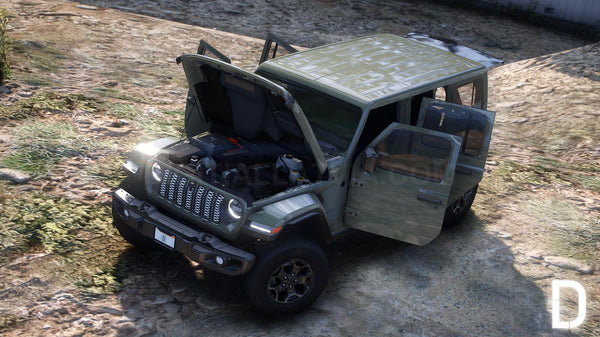Jeep Wrangler Rubicon 2024 | Debadged