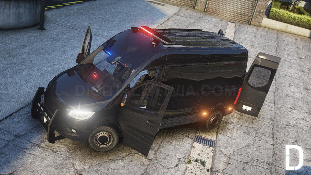 Mercedes-Benz Sprinter SWAT 2019 | Debadged