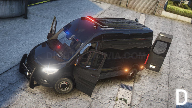 Mercedes-Benz Sprinter SWAT 2019 | Debadged