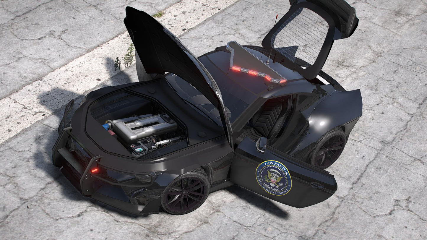 Dinka Jester RR Widebody Police Custom | Tuning | Template