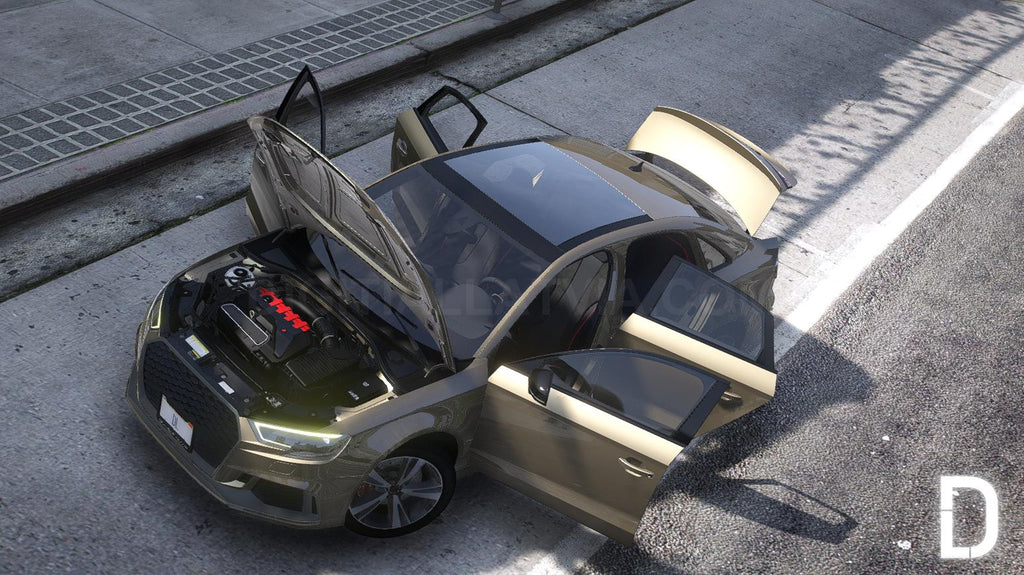 Audi RS3 2020 | Debadged | Tuning | Template