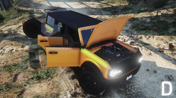 Ford Bronco Wildtrak | Embleme entfernt | Tuning