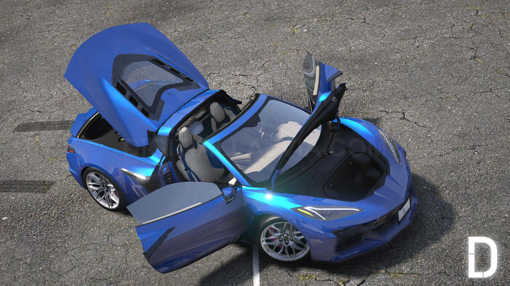 Chevrolet C8 Corvette Z06 2023 | Ohne Emblem