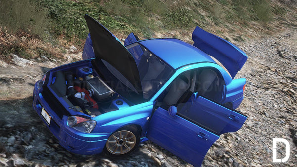 Subaru Impreza WRX STI 2004 | Debadged | Tuning | Template