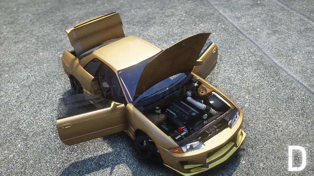 Nissan Skyline GTR R32 RHD | Debadged | Tuning | Template