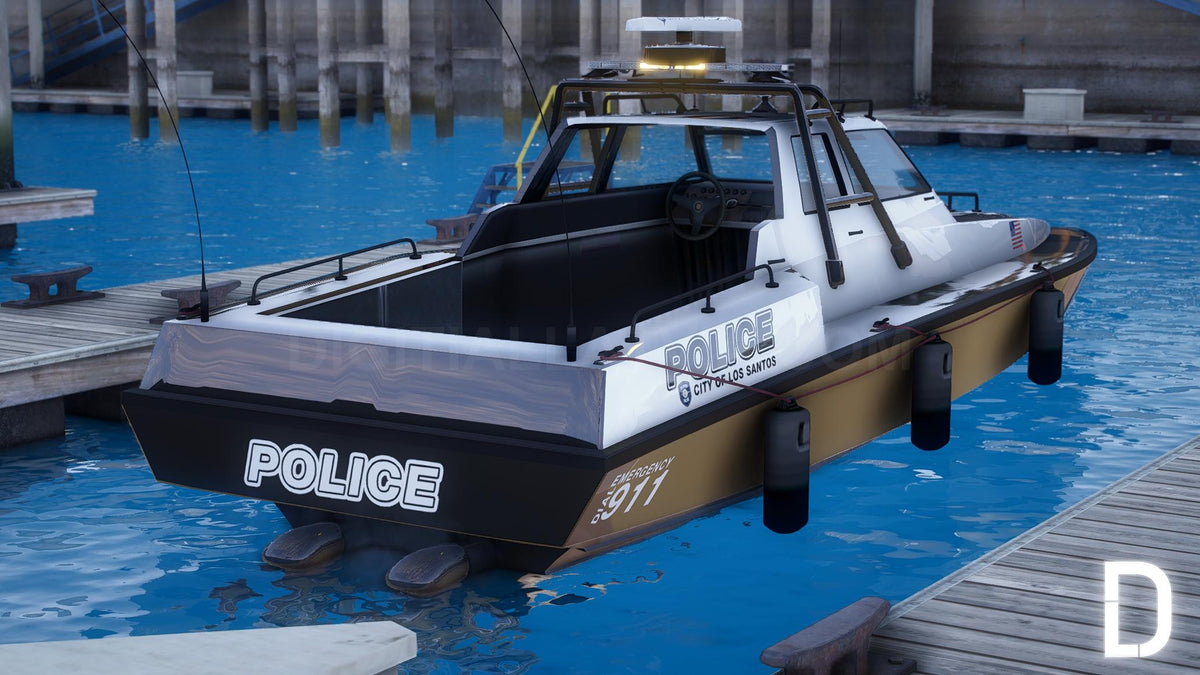 Predator Police Boat Custom