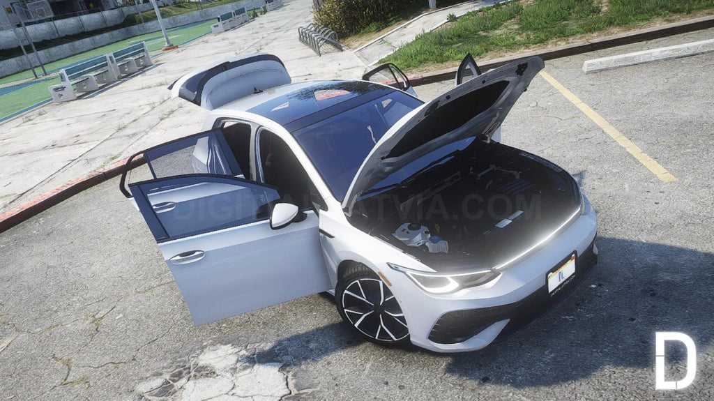 Volkswagen Golf R 2022 | Debadged | Tuning | Template