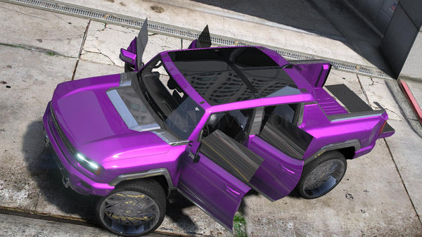 Hummer GMC EV Donk | Debadged