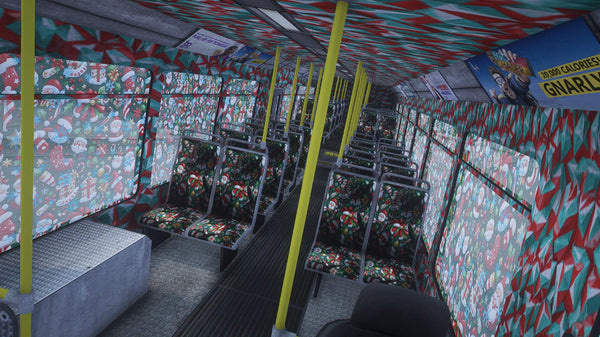 Weihnachtsbus | Vorlage