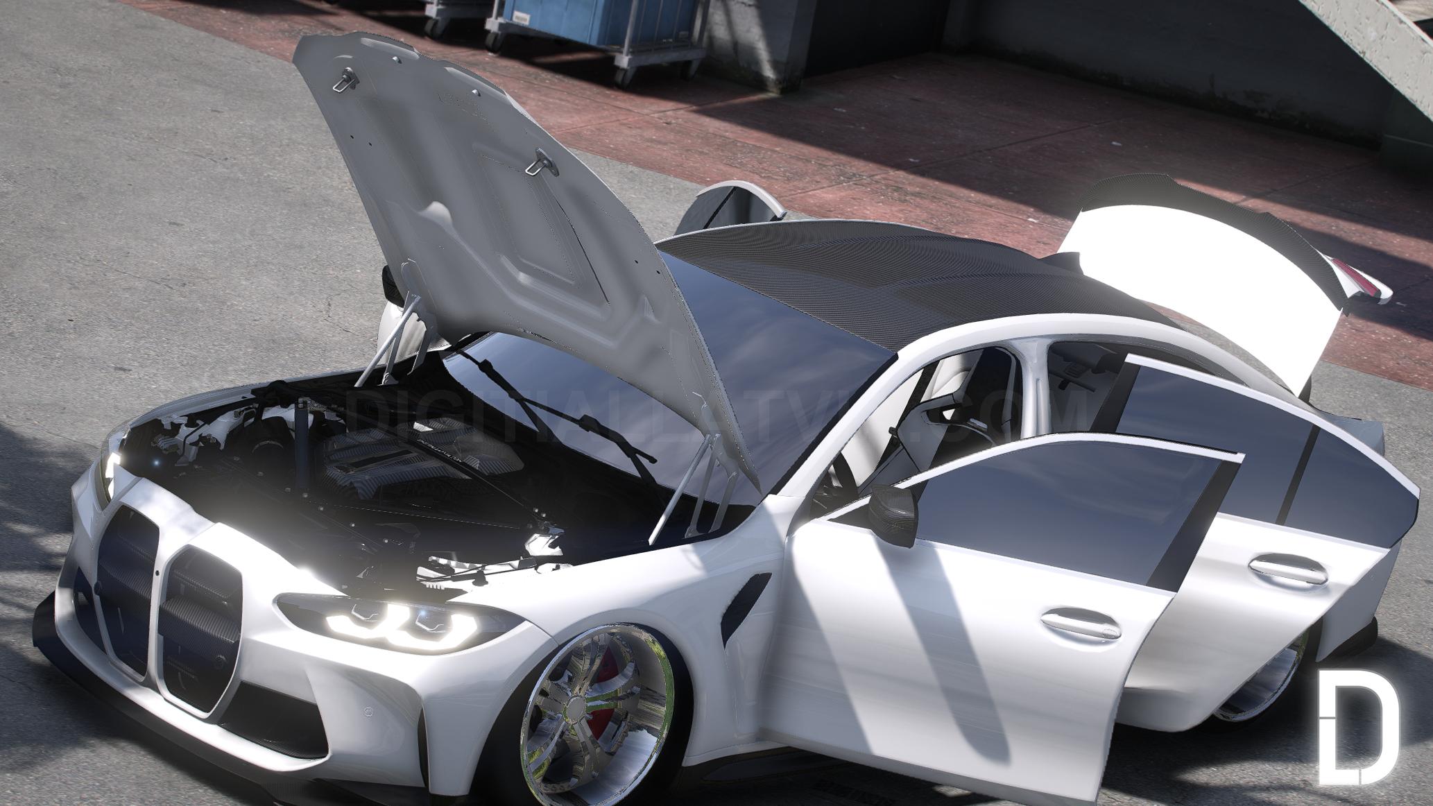 BMW M3 CS G80 Stanced | Custom Sound | Debadged