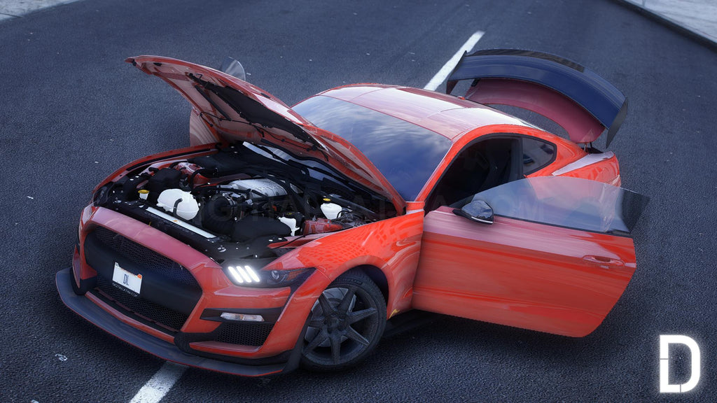 Ford Mustang Shelby 2020 | Ohne Emblem