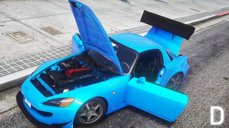 Honda S2000 | Embleme entfernt | Tuning | Vorlage