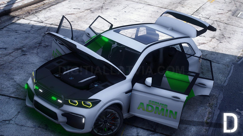 Ubermacht Rebla Admin Car | Flying | Rockets | Tuning | Template