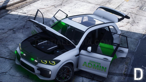 Ubermacht Rebla Admin Car | Flying | Rockets | Tuning | Template