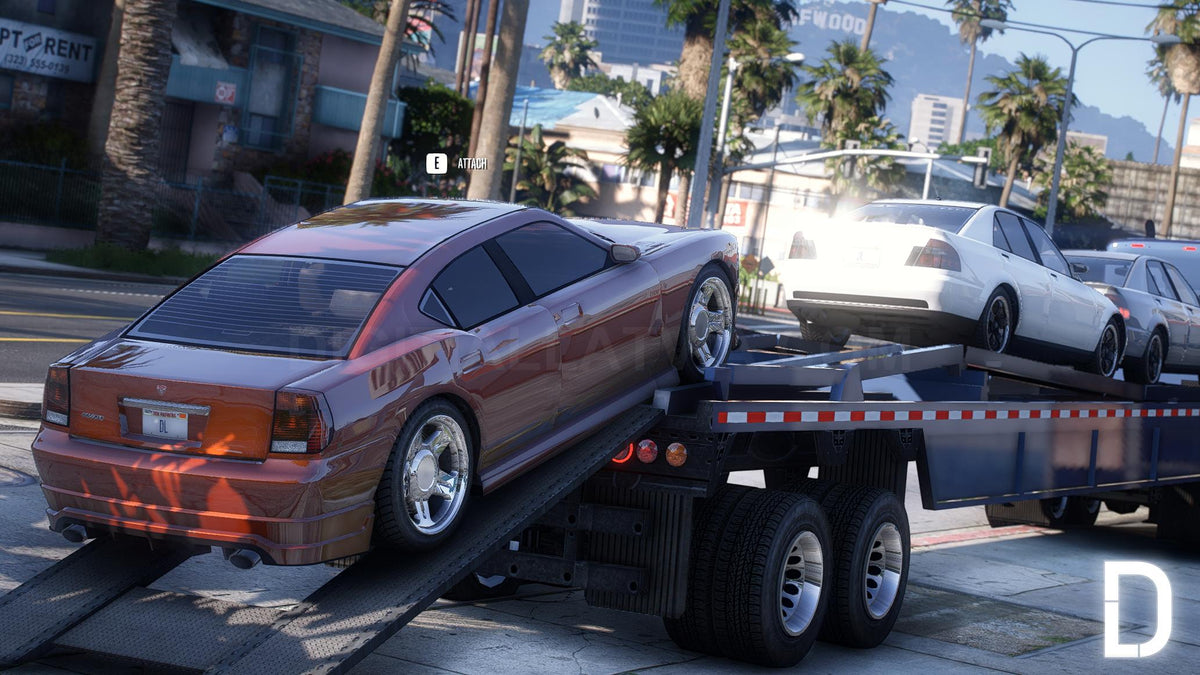Car Carrier Trailer Single
