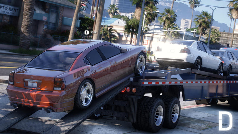 Car Carrier Trailer Single
