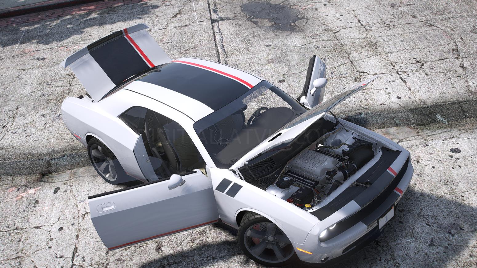 Dodge Challenger 2016 | Debadged | Tuning | Template