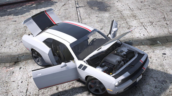 Dodge Challenger 2016 | Abzeichen entfernt | Tuning | Vorlage