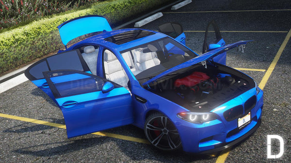 BMW M5 F10 2012 | Debadged | Tuning | Template | Custom Sound