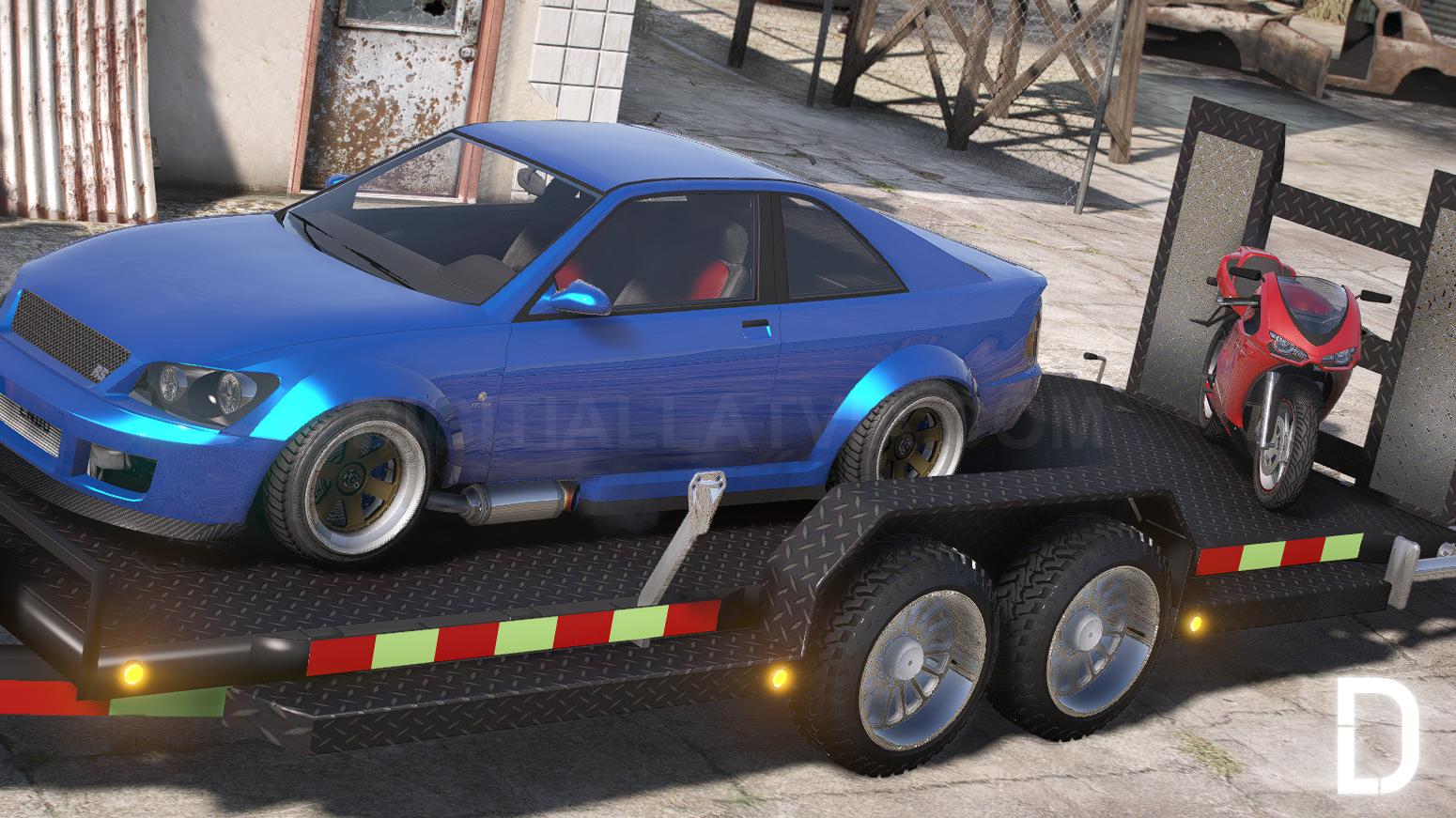 Ford F-350 Super Duty Truck + Trailer | Debadged