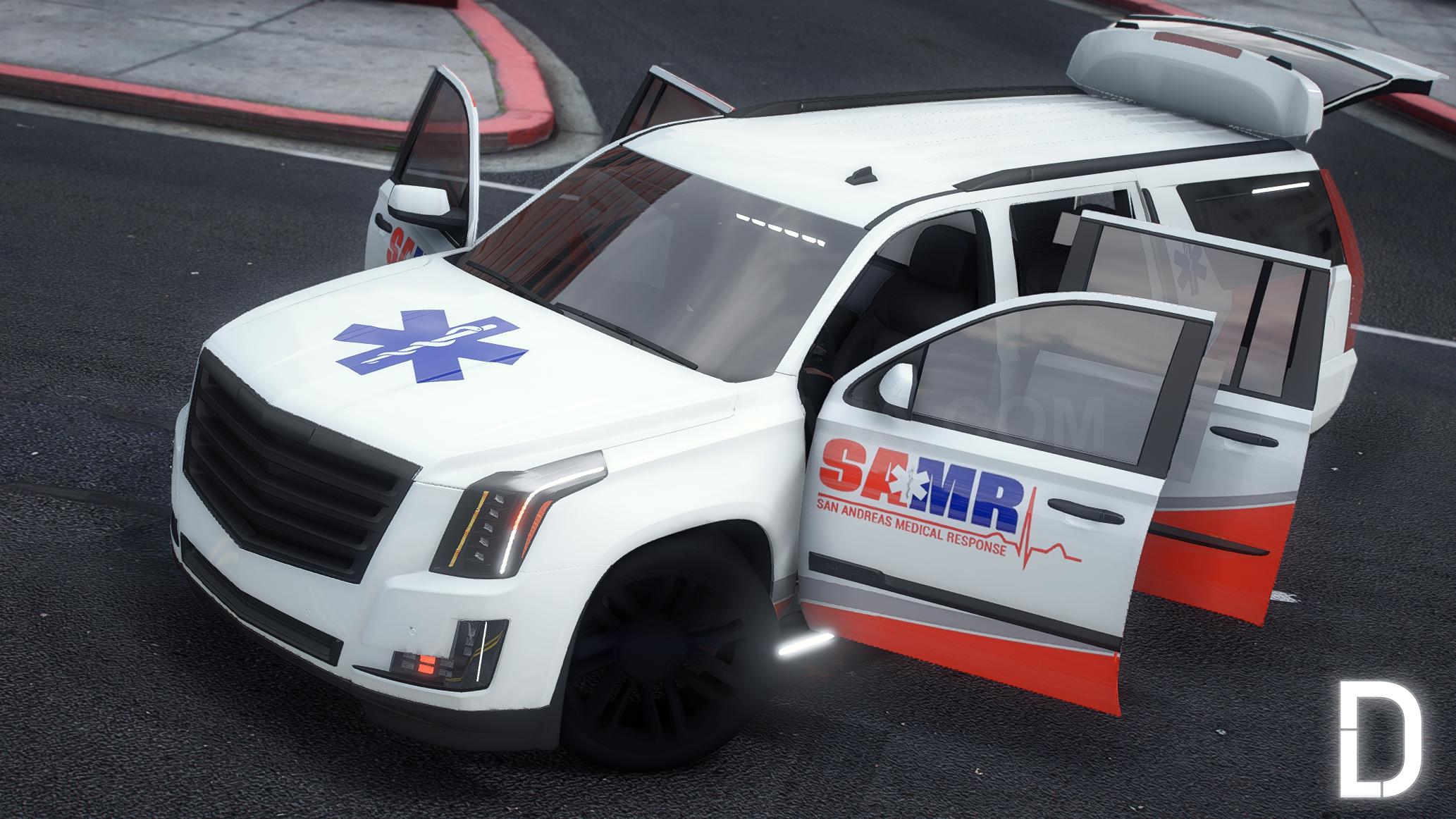 Cadillac Escalade EMS | Debadged | Template