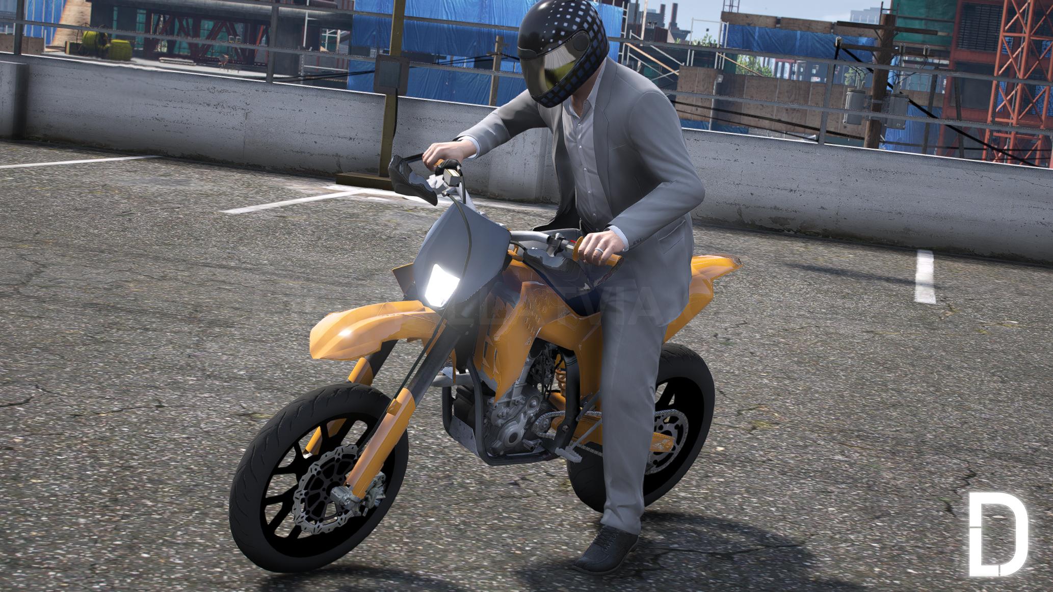 KTM EXC 530 Supermoto | Debadged