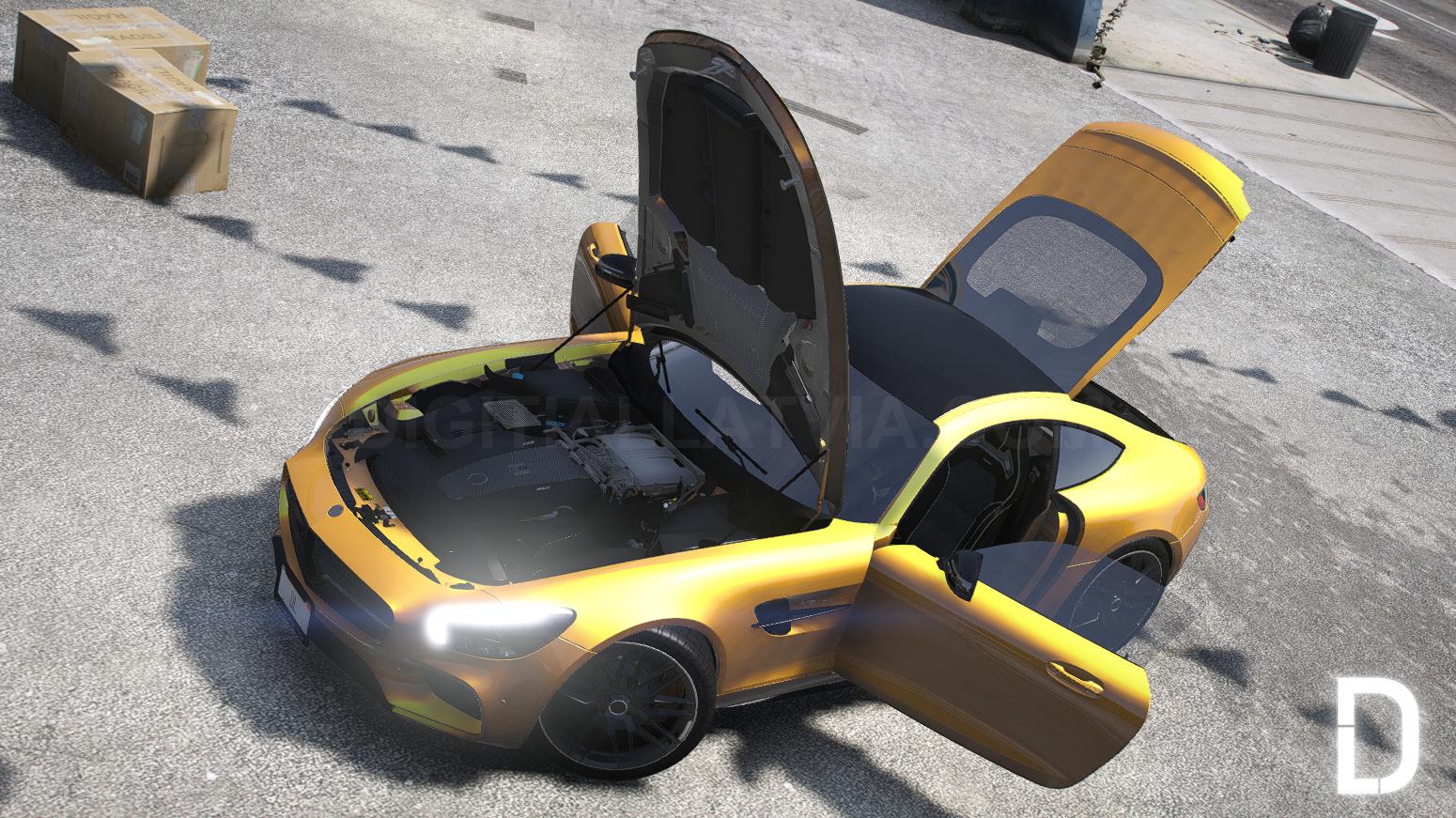 Mercedes-Benz AMG GT S 2020 | Debadged