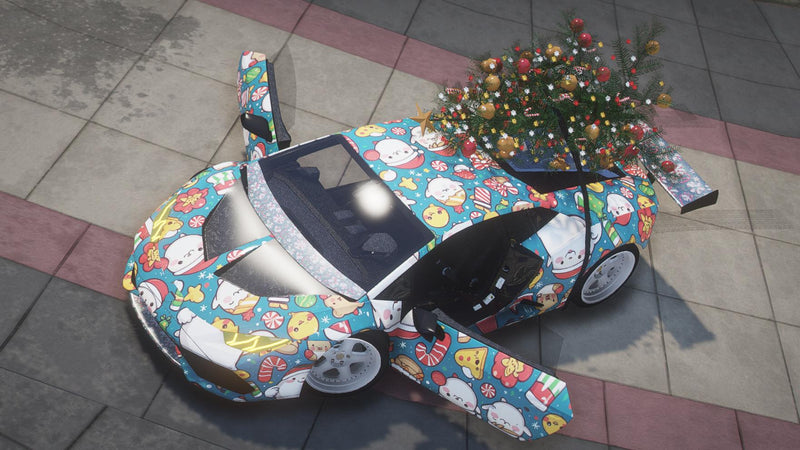Lamborghini Huracan Twin Turbo Weihnachten | Ohne Emblem | Benutzerdefinierter Sound | Vorlage